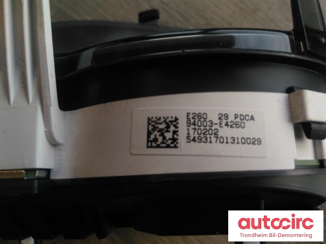 Instrumentpanel til Kia Soul 2014-2019 (Type II)  (..|94003E4260|)