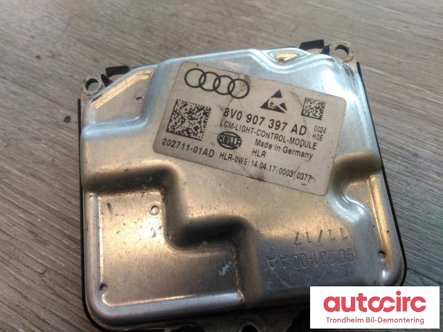 Styreenhet xenon/ballast til Škoda Kodiaq 2017-->>  (HELLA|8V0907397AD|202711-01AD|190231-00AA)
