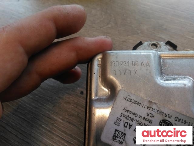 Styreenhet xenon/ballast til Škoda Kodiaq 2017-->>  (HELLA|8V0907397AD|202711-01AD|190231-00AA)