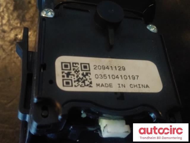 Bryter blink til Opel Meriva B 2010-2017  (GM|20941129|)
