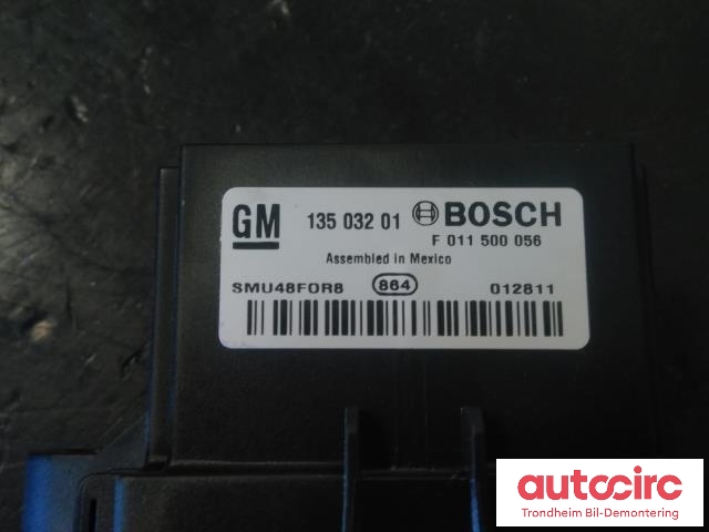 Varmeapparat motstand til Opel Meriva B 2010-2017  (BOSCH|13503201|F011500056|13598091)