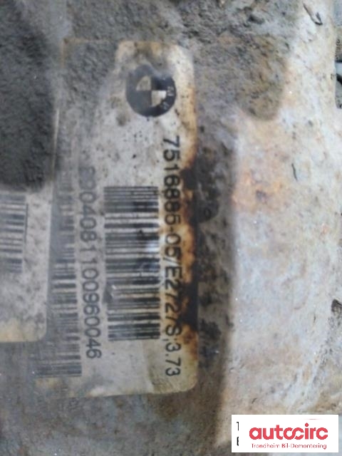 Kardang klokke bak til BMW 5-Serie 2003-2010 (E60/E61) (E60/E61) (BMW AG|33107516886|7516886|)