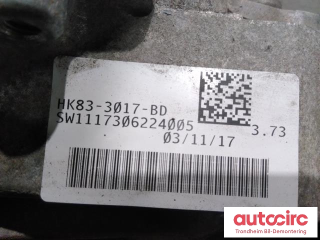 Kardang klokke foran til Jaguar F-PACE 2016-->> (X761) (X761) (JAGUAR/LAND ROVER LTD|HK83-3017-BD|T4A18129|HK833017NB)