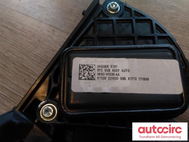 Pedal gass til Jaguar F-PACE 2016-->> (X761) (X761) (..|HK83-9F836-AA|T4A2055|HK839F836AA)