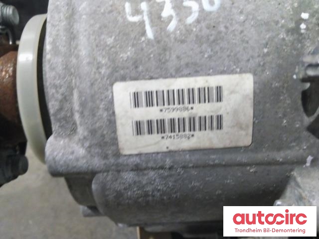Girkasse 4WD komplett automat til BMW X6 2008-2014 (E71/E72) (E71/E72) (ZF/HONSEL|GA6HP26Z|7588298|24007588298)
