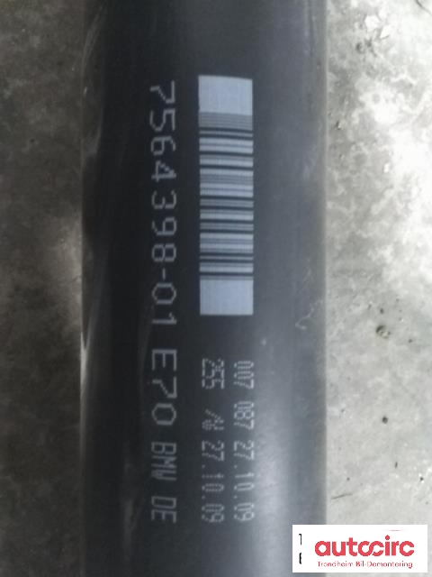 Mellomaksel bakre til BMW X6 2008-2014 (E71/E72) (E71/E72) (BMW AG|7564398|26107564398|)