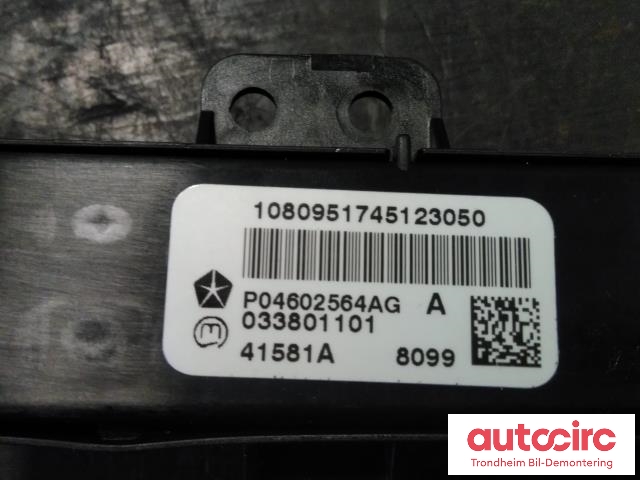 Bryter nødblink til Dodge Journey 2008-2010 (CHRYSLER|4602564AG|)