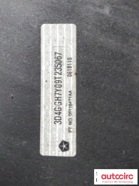 Støtfanger bak til Dodge Journey 2008-2010 (LES INFO|68034462AC|05116471AA|)