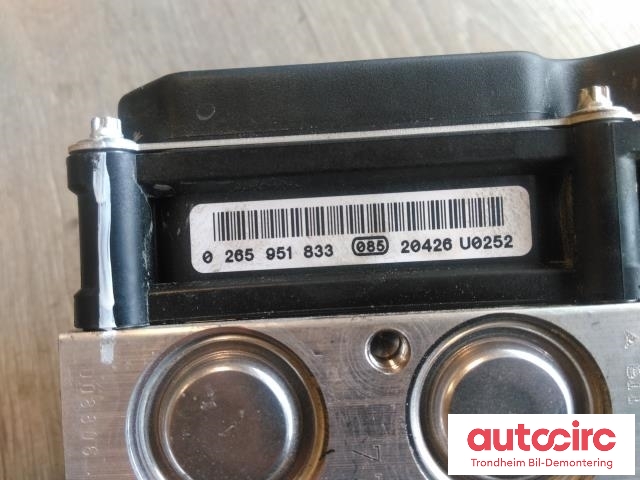 ABS sentral til Toyota Avensis 2009-2015 (Type III, Fase 1)  (BOSCH|44540-05120|4405005230|0265251999| 0265951833)