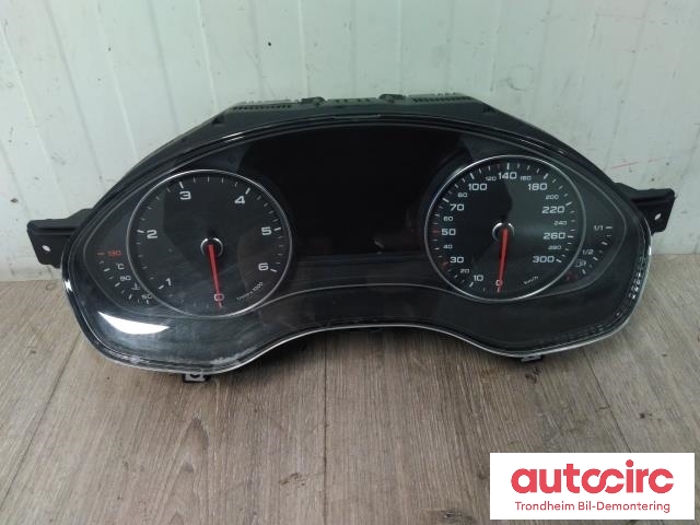 Instrumentpanel til Audi A7, 2010-2014 (Type I, Fase 1) (BOSCH|4G8920930P)