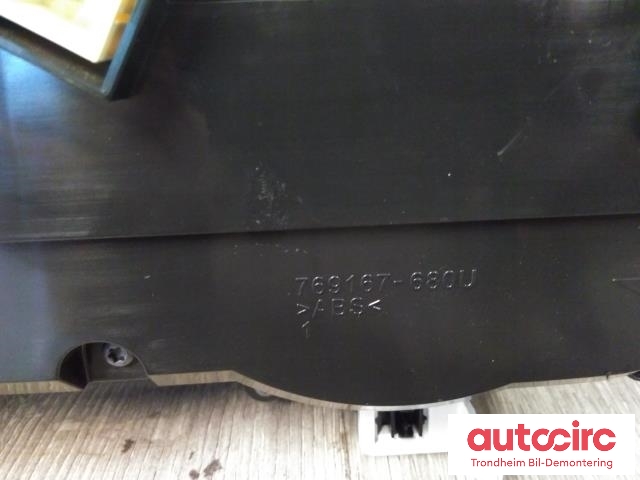 Instrumentpanel til Toyota Proace 2016-->> (Type II)  (..|981754358000|769167-680U|769318-280U)