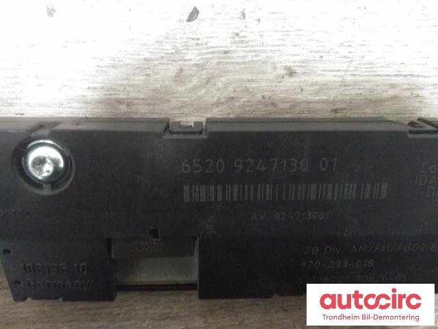 Antenne forsterker til BMW 5-Serie 2010-2017 (F10/F11) (F10/F11) (..|65209247130|108196-10|65209276016)