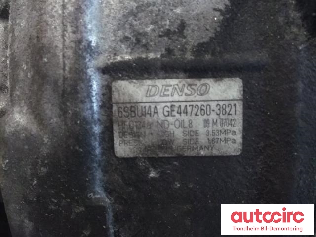 Aircondition kompressor til BMW 5-Serie 2010-2017 (F10/F11) (F10/F11) (DENSO|GE447260-3821|64529225703|64529223694)