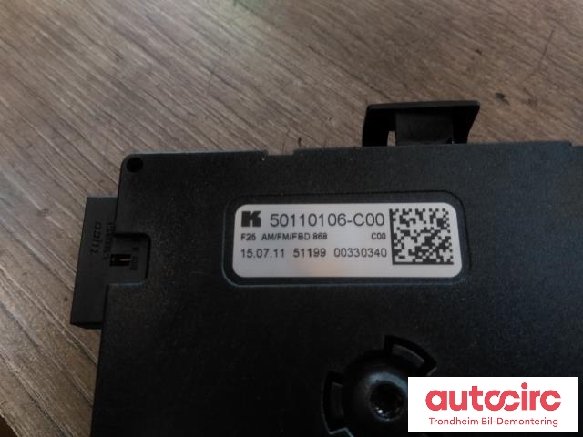 Antenne forsterker til BMW X3 2010-2017 (F25) (F25) (..|9227771|50110106-C00|65209276060)