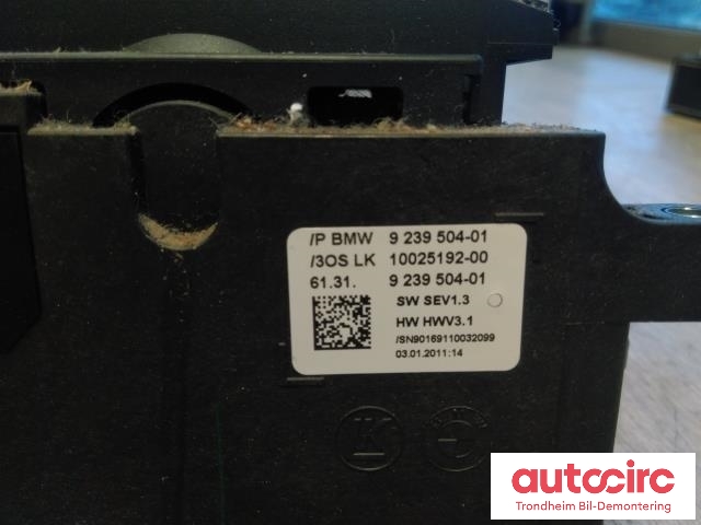 Girstang/girvelger automat til BMW X3 2010-2017 (F25) (F25) (PREH|9239504|10025192-00|61317950390)