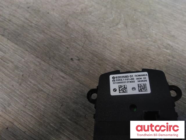 Bryter lys til BMW X3 2010-2017 (F25) (F25) (..|9202583|33921101-00|61319865856)