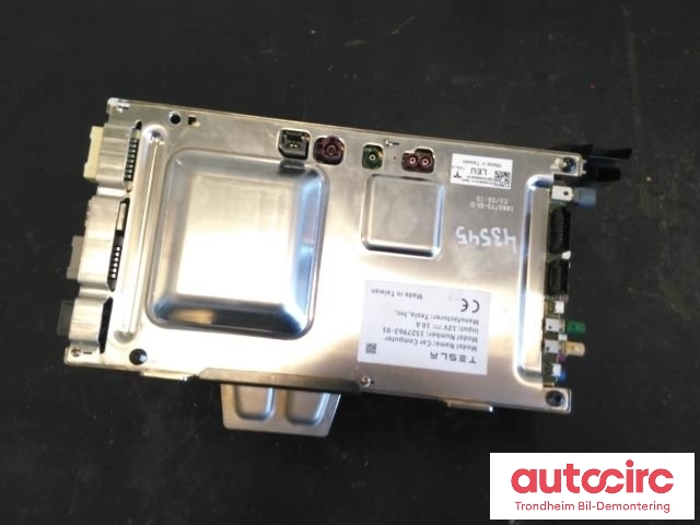 Styreenhet autopilot til Tesla Model 3 2018-2023 (Fase 1)  (TESLA|1462554-01-H|1465773-01-D|1527963-01)