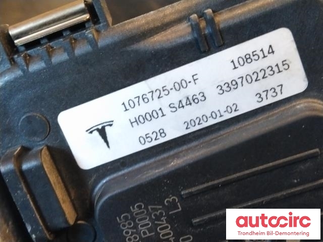 Viskermotor frontrute til Tesla Model 3 2018-2023 (Fase 1)  (BOSCH|1076725-00-F|1397225016|1137328985)