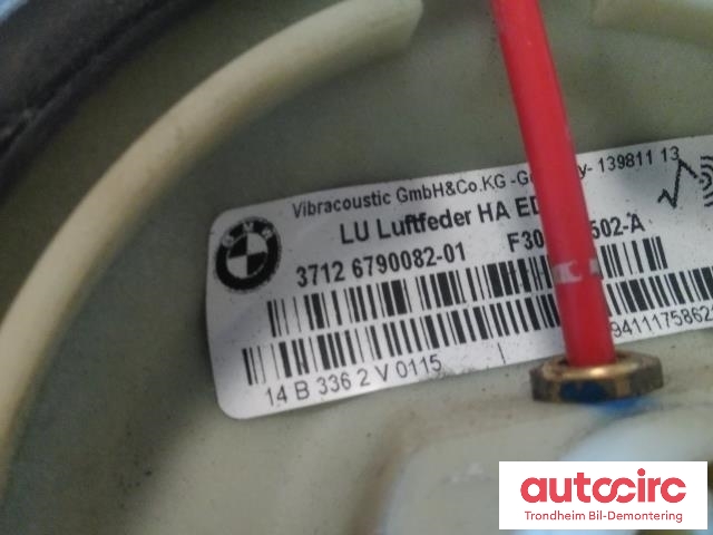 Fjær bak nivå luftpute/belg til BMW X6 2008-2014 (E71/E72) (E71/E72) (..|6790082|37126790082|F309513502-A)