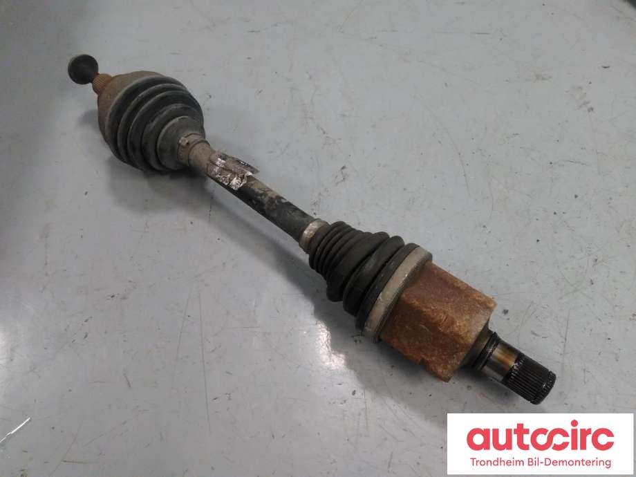 Drivaksel venstre foran, diesel/automat til Audi Q3 2011-2014 (Type I, Fase 1)  (..|5N0407763F|5N0407763FX|3Q0407271CC| 5N0 407 763 F| 5N0 407 763 FX| 3Q0 407 271 CC)