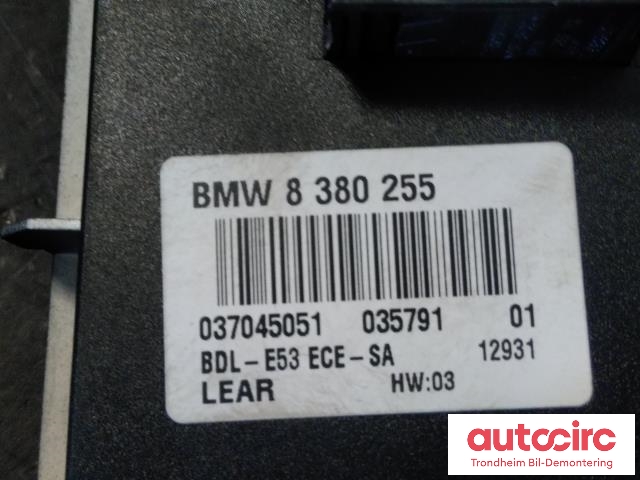 Bryter lys til BMW X5 2000-2006 (E53) (E53) (LEAR|8380255|037045051|61318380255)