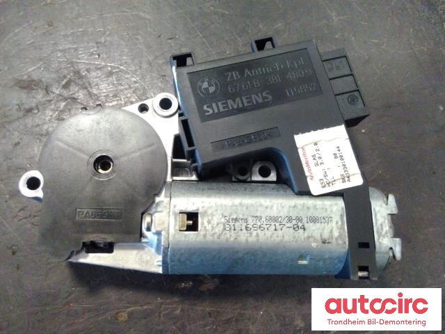 Takluke motor til BMW X5 2000-2006 (E53) (E53) (SIEMENS|67618381480|811696717-04|67618377939)