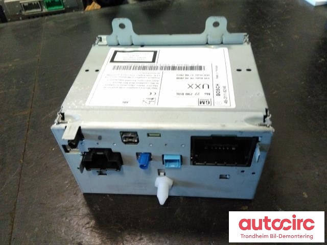 Bilstereo navigasjon spiller til Opel Insignia A 2009-2014  (BOSCH|22790016|453116246|7612034261)