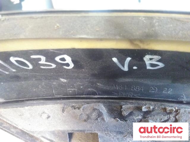 Hjulbuelist venstre bak til Mercedes ML 2005-2011 (W164) (W164) (AMG LIST|A1648842922|)