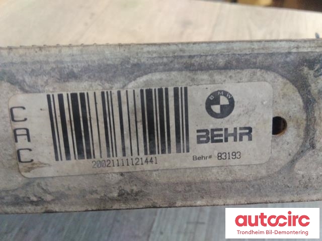 Intercooler til BMW X5 2000-2006 (E53) (E53) (BEHR|2247966|17512247966|83193)