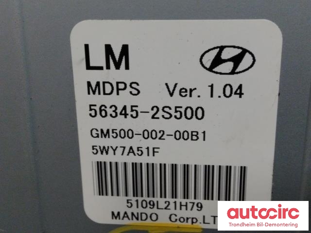 Rattaksel elektrisk servo til Hyundai Ix35 2010-2015  (MANDO CORP|563102S800|56300-2S350|56345-2S500)