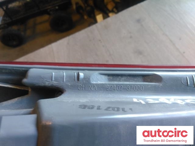 Baklykt høyre ytre til Hyundai i40 2012-2017 (..|92402-3Z0|92402-3Z000|924023Z000)