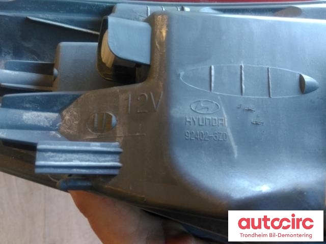 Baklykt høyre ytre til Hyundai i40 2012-2017 (..|92402-3Z0|92402-3Z000|924023Z000)