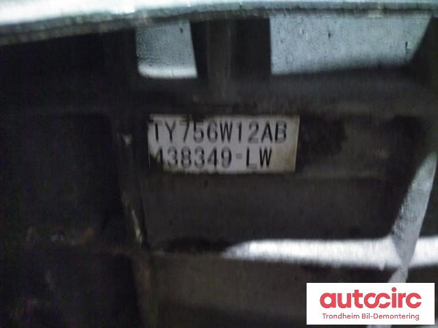 Girkasse 4WD komplett til Subaru Impreza 2008-2012 (Type III) (...|32000AJ760|TY756W12AB|)