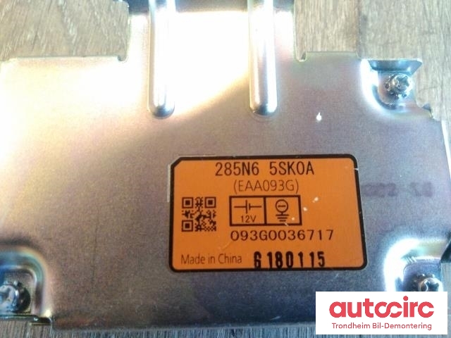 Bilstereo diverse til Nissan Leaf 2018-->> (Type II)  (..|285N65SK0A|EAA093G|)