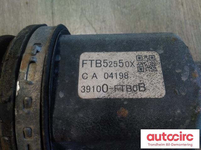 Drivaksel høyre foran, diesel/automat til Mazda 6 2013-2015 (Type III, Fase 1)  (..|FTB52550X|FTB5-25-50X|39100-FTB0B)