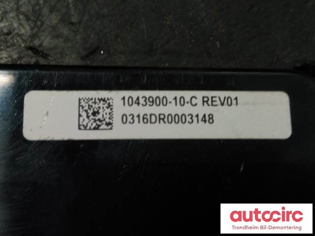 Styreenhet comfort (BCM) til Tesla Model X 2016-->>  (..|1043900-10-C|)