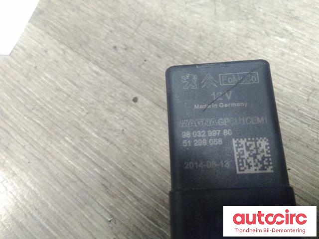 Rele gløde til Peugeot 308 2013-2021 (Type II)  (MAGNA|9803299780|51299058|GPCU1CEM1)