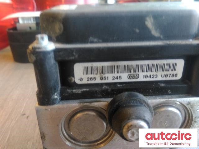 ABS sentral til Peugeot 508 2011-2014 (Type I, Fase 1) (BOSCH|9677031780|9677032180|1606528080)