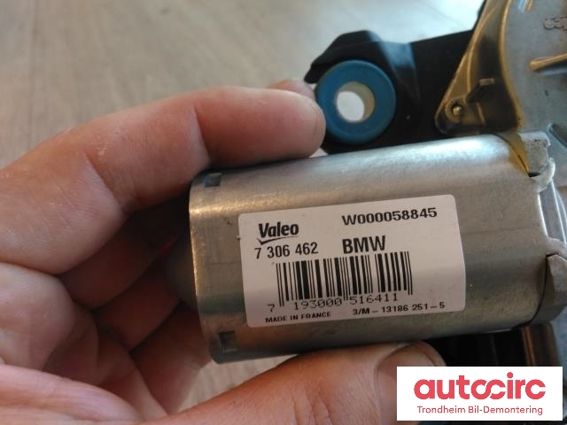 Viskermotor bakrute til BMW i3 2013-2022  (VALEO|7306462|W000058845|61627306462)
