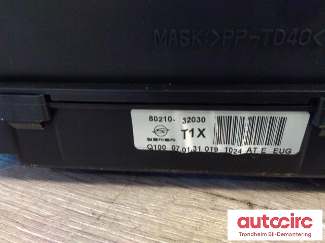 Instrumentpanel til SsangYong Actyon 2007-2013  (..|80210-32030|)