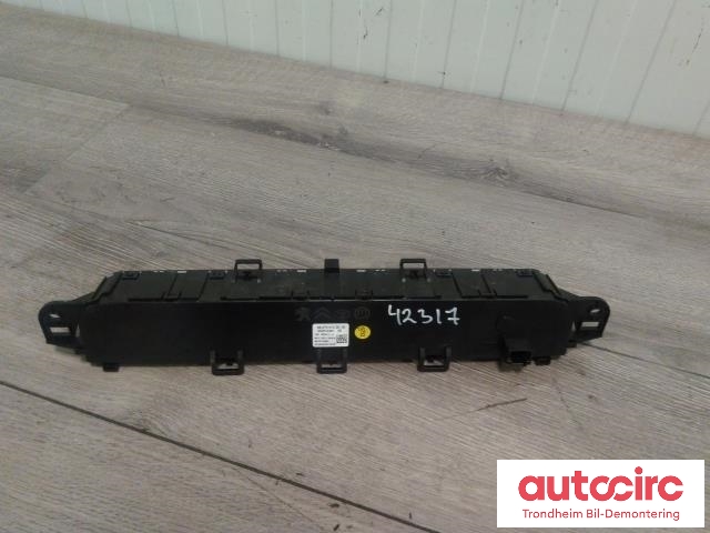 Varmeapparat betjening til Citroën Jumpy 2016-->> (Type III)  (...|98075413ZD|98340409ZD|)