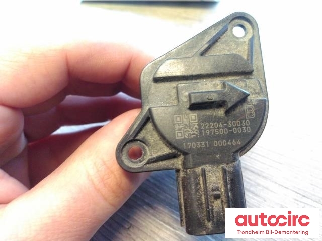 Luftmengde/luftmassemåler til Toyota Land Cruiser 150 2014-->> (Fase 2)  (..|2220430030|22204-30030|197500-0030)