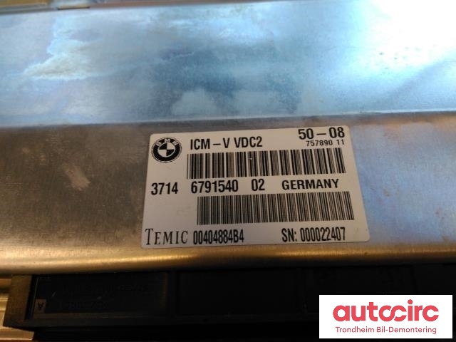 Styreenhet nivå/luftfjæring til BMW 7-Serie 2009-2015 (F01/F02/F03/F04) (F01/F02/F03/F04) (TEMIC|37146791540|00404884B4|37146887311)