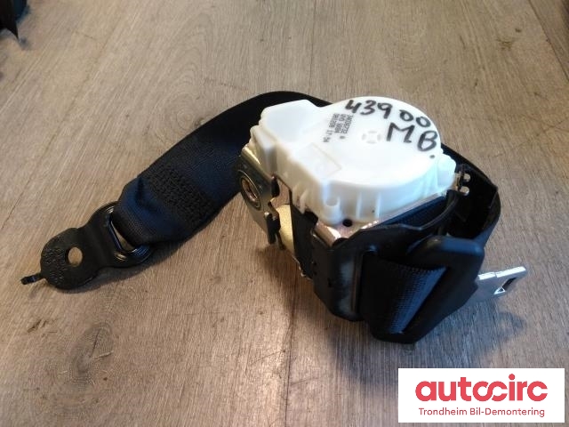 Sikkerhetsbelte bak midtre til BMW 7-Serie, 2009-2015 (F01/F02/F03/F04) (F01/F02/F03/F04) (..|9163241)