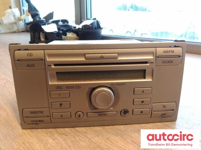 Bilstereo til Ford Galaxy 2007-2010 (Type III, Fase 1) (VISTEON|6M2T-18C815-AG|6M2T-18C815-AL|1818659)