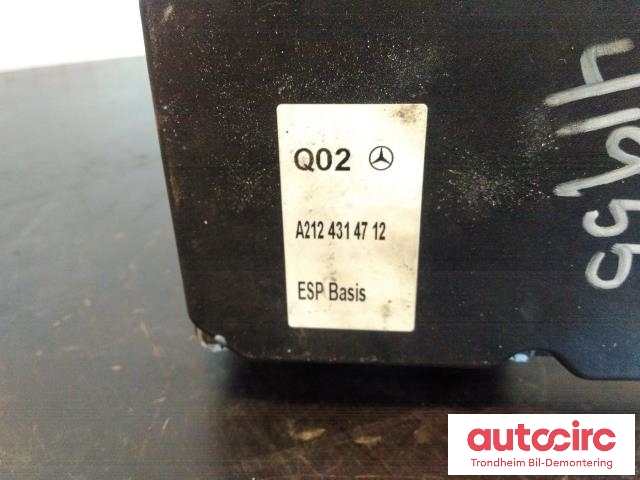 ABS sentral til Mercedes E-Klasse 2009-2013 (Fase 1) (W212) (W212) (BOSCH|A2124314712|0265236359|A2124314812)