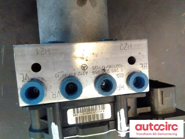 ABS sentral til Mercedes E-Klasse 2009-2013 (Fase 1) (W212) (W212) (BOSCH|A2124314712|0265236359|A2124314812)