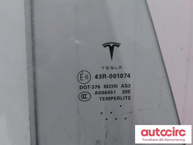 Siderute høyre bak til Tesla Model S 2013-2016 (Fase 1) (..|)