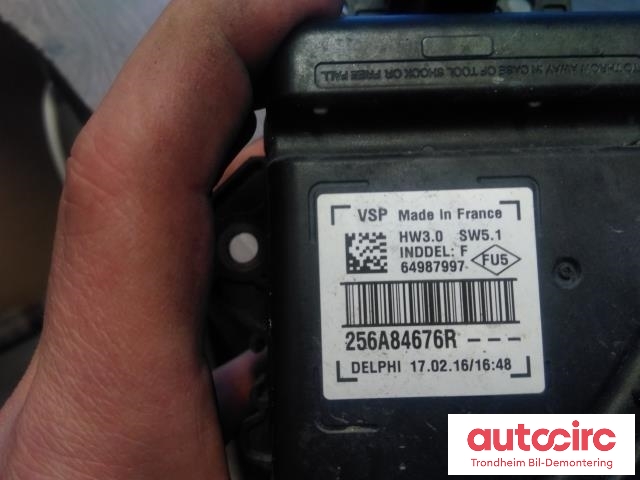 Høyttaler motorlyd, AVAS (Acoustic Vehicle Alerting System) til Renault Zoe 2013-2019 (Fase 1)  (KJØRELYD HØYTTALER|256A84676R|64987997|)