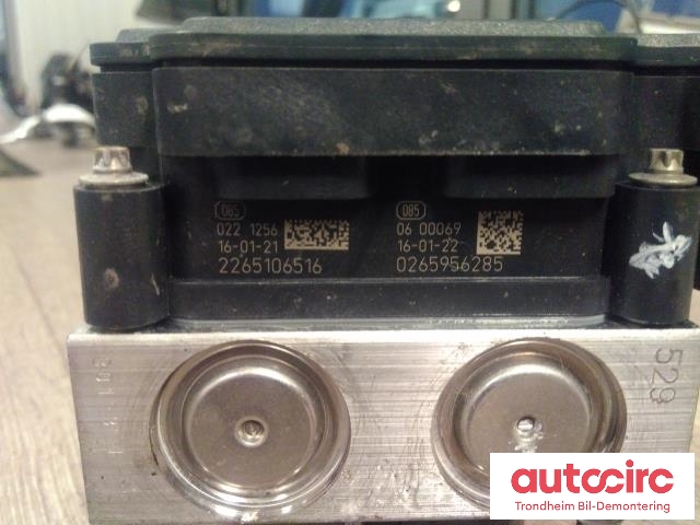 ABS sentral til Renault Zoe 2013-2019 (Fase 1)  (BOSCH|476609473R|0265244951|476601988R)